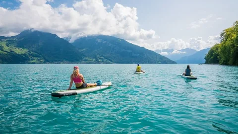 Lake Thun Water Sports scenic view